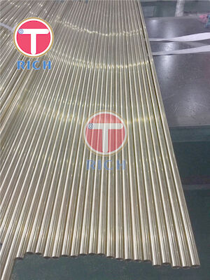 Harga yang bagus C70600 CuNi10Fe1Mn CN102 EN12451 Tabung Kapiler Tembaga on line