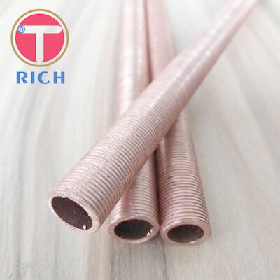 Harga yang bagus Copper Coated Seamless 8mm Od Low Finned Tube on line