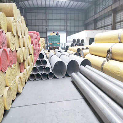 Harga yang bagus Diameter 300mm 500mm Pipa Air Baja Karbon Longitudinal on line