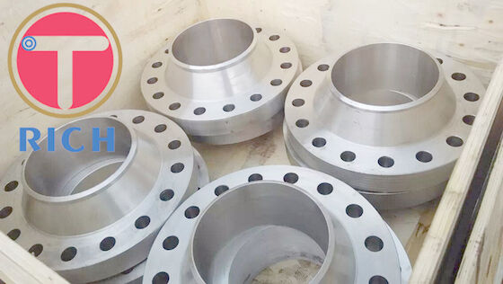 Harga yang bagus ANSI ASME B16.5 B16.47 Flange Leher Las Panjang Non Paduan on line