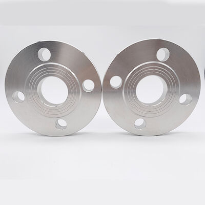 Harga yang bagus 316 Stainless Steel Anodizing Flat Welding Flange Cnc Turning on line