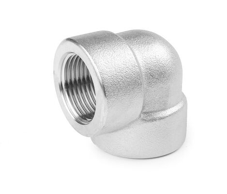 Harga yang bagus Baja Paduan 4715 20000psi Fitting Pipa Siku Penempaan Berulir 3 Inch on line