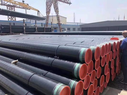 Harga yang bagus Pipa Baja Q235 Flame Retardant Plastic Coated Untuk Industri Pertambangan on line