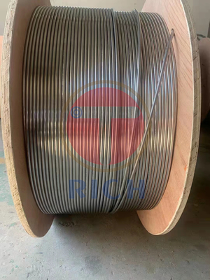 Harga yang bagus 12X2 304 316L Melingkar Tabung Stainless Steel Makan Malam Panjang Untuk Gantungan Knalpot Otomatis on line