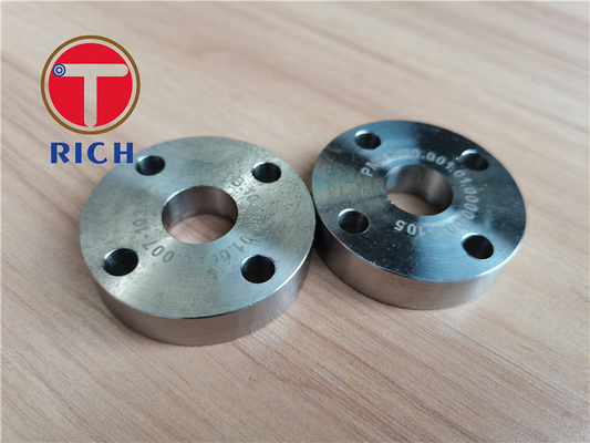 Harga yang bagus Komponen Mesin Flange Stainless Steel 304l Cnc Untuk Suku Cadang Mobil on line