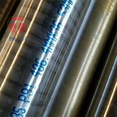 Harga yang bagus 4140 Seamless Boiler Pipa Baja Paduan Tabung Astm A 335 Gr P1 T12 Astm A691 G 91 Astm A213 T23 on line