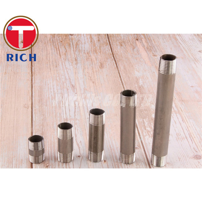 Harga yang bagus Pemasangan Pipa Double Thread NPT Stainless Steel Barrel Nipple on line